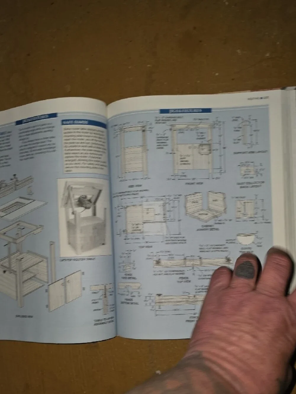 Woodworking Wisdom - Red Hardcover Guide